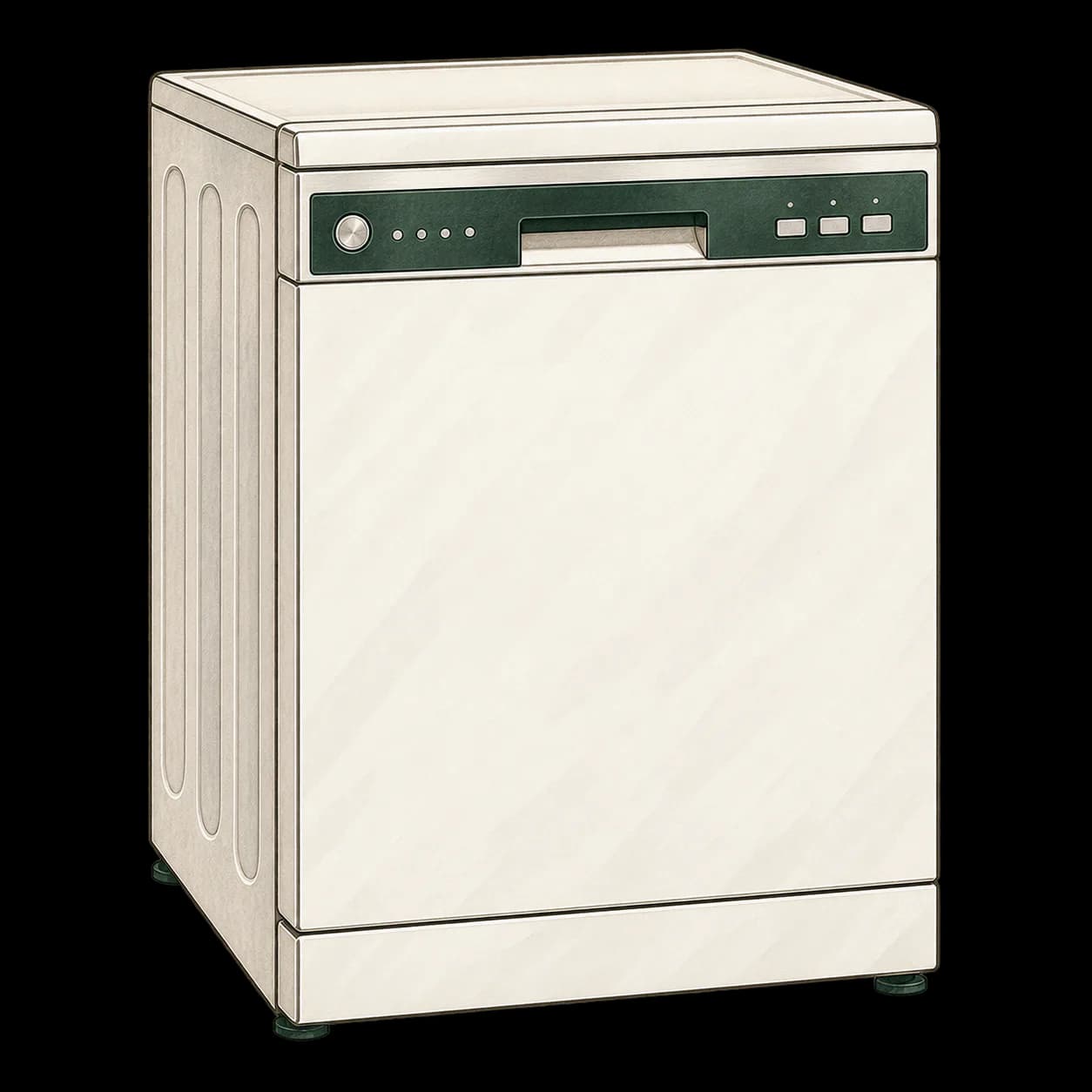 Generic dishwasher illustration — product photo not yet available