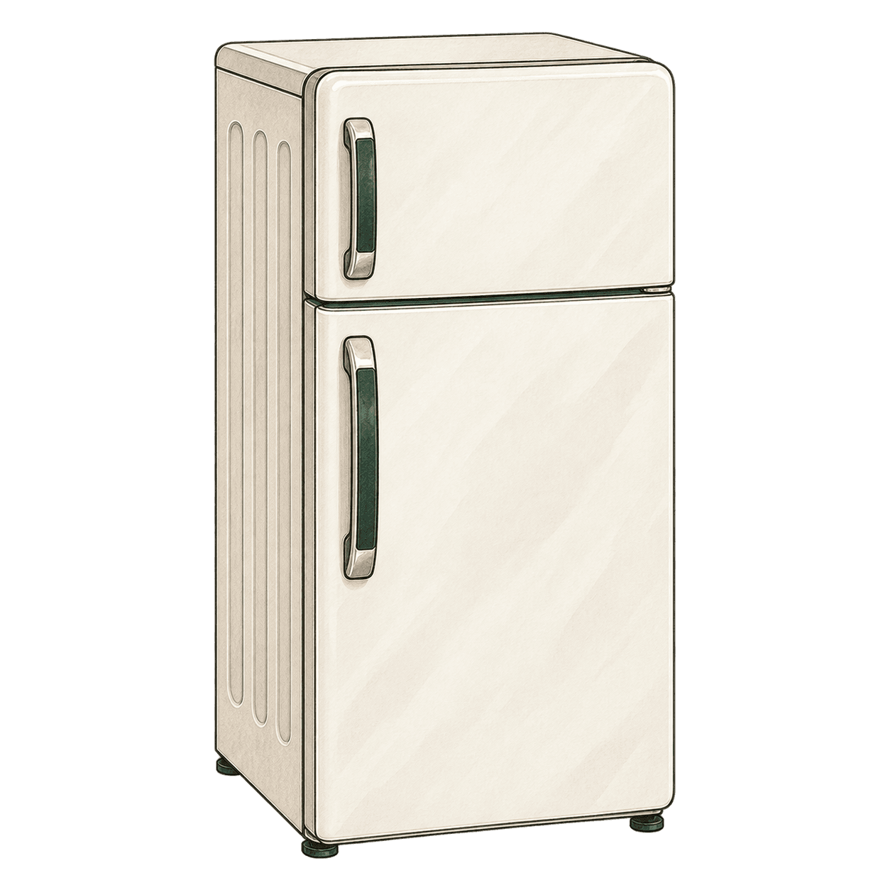 Generic refrigerator illustration — product photo not yet available
