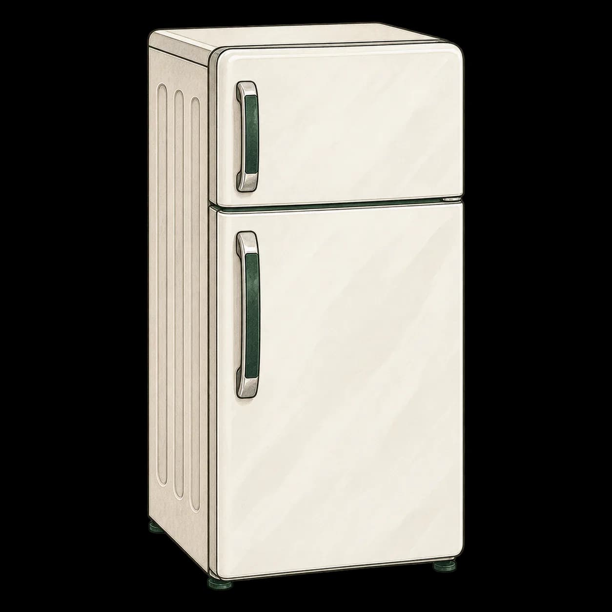 Generic refrigerator illustration — product photo not yet available